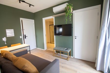 Sala de apartamento para alugar com 2 quartos, 44m² em Campo Belo, São Paulo