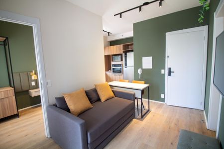 Sala de apartamento para alugar com 2 quartos, 44m² em Campo Belo, São Paulo