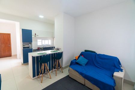 Sala/Cozinha de apartamento para alugar com 1 quarto, 42m² em Parque Jabaquara, São Paulo