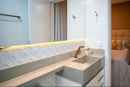 Apartamento à venda com 69m², 2 quartos e 2 vagasBanheiro da Suíte