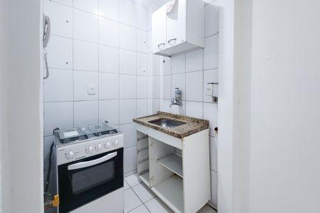 Cozinha de apartamento para alugar com 1 quarto, 25m² em Centro, Rio de Janeiro