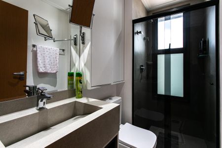 Apartamento para alugar com 337m², 4 quartos e 5 vagasBanheiro da Suíte 4