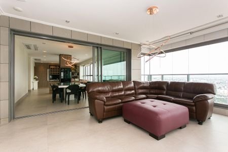 Varanda da Sala de apartamento para alugar com 4 quartos, 337m² em Tatuapé, São Paulo