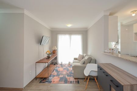 Sala de apartamento para alugar com 2 quartos, 62m² em Vila Isa, São Paulo