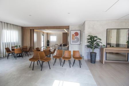 Apartamento para alugar com 58m², 2 quartos e 1 vagaÁrea comum - Salão de festas