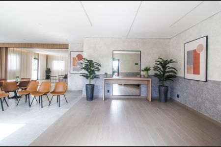 Apartamento para alugar com 58m², 2 quartos e 1 vagaÁrea comum - Salão de festas