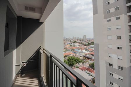 Sala - varanda de apartamento para alugar com 1 quarto, 43m² em Vila Rosalia, Guarulhos