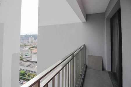 Sala - varanda de apartamento para alugar com 1 quarto, 43m² em Vila Rosalia, Guarulhos
