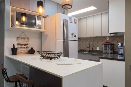 Apartamento à venda com 81m², 3 quartos e 2 vagasCozinha e Área de Serviço