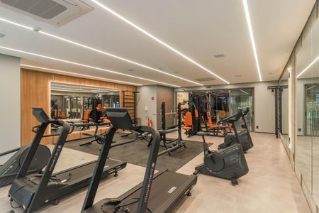 Studio à venda com 26m², 1 quarto e sem vaga Studio à venda com 26m², 1 quarto e sem vagaÁrea comum - Academia