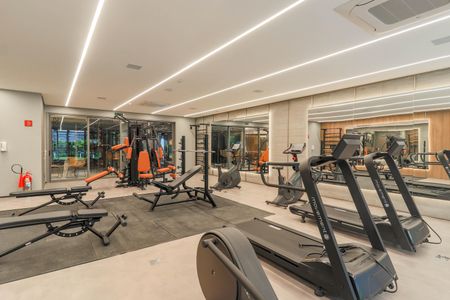 Studio à venda com 26m², 1 quarto e sem vaga Studio à venda com 26m², 1 quarto e sem vagaÁrea comum - Academia