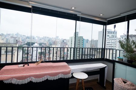 Apartamento à venda com 33m², 1 quarto e 1 vagaVaranda