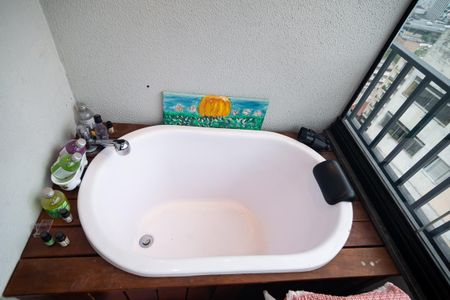 Apartamento à venda com 33m², 1 quarto e 1 vagaVaranda