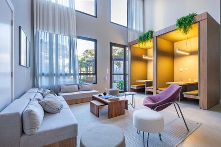 Apartamento à venda com 50m², 1 quarto e 1 vaga Apartamento à venda com 50m², 1 quarto e 1 vagaÁrea comum