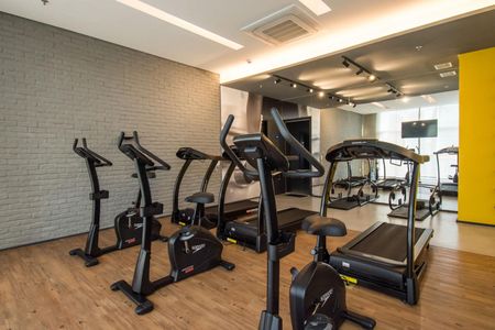 Apartamento à venda com 47m², 1 quarto e 1 vaga Apartamento à venda com 47m², 1 quarto e 1 vagaÁrea comum - Academia