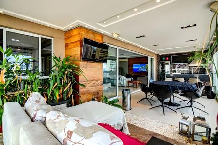 Sala de apartamento para alugar com 4 quartos, 206m² em Vila Romana, São Paulo