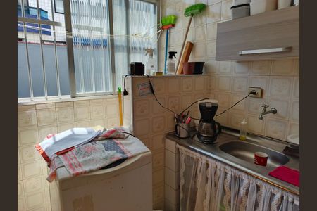 Lavanderia de apartamento para alugar com 1 quarto, 40m² em Boqueirão, Praia Grande