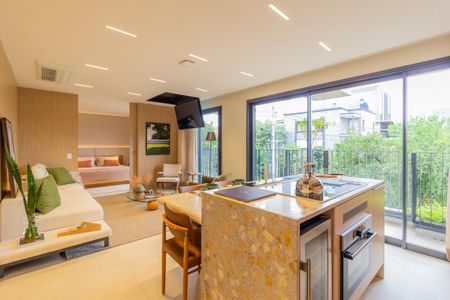 Apartamento à venda com 82m², 1 quarto e 1 vagaSala/Cozinha