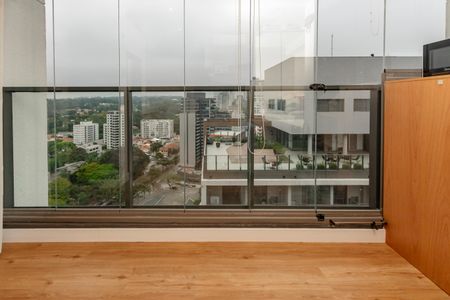 Studio para alugar com 25m², 1 quarto e sem vagaVaranda