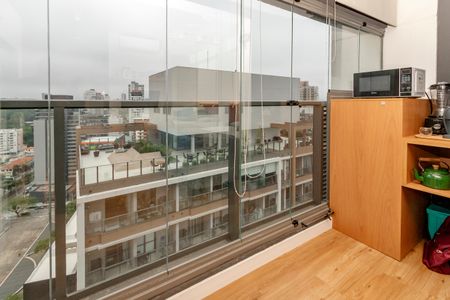 Studio para alugar com 25m², 1 quarto e sem vagaVaranda
