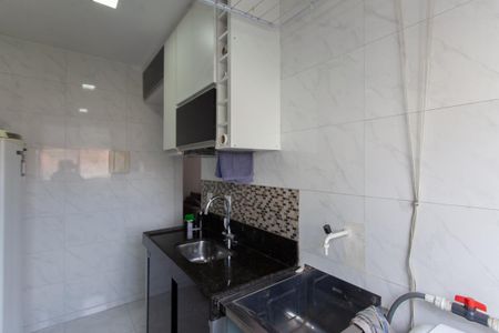 Apartamento à venda com 54m², 2 quartos e 1 vagaCozinha e Área de Serviço