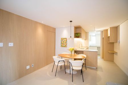 Sala de apartamento à venda com 3 quartos, 65m² em Brooklin, São Paulo