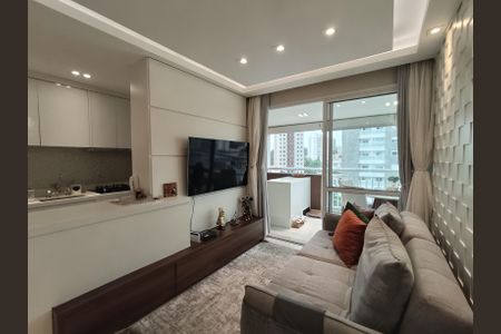 Sala de apartamento à venda com 2 quartos, 68m² em Chácara Inglesa, São Paulo