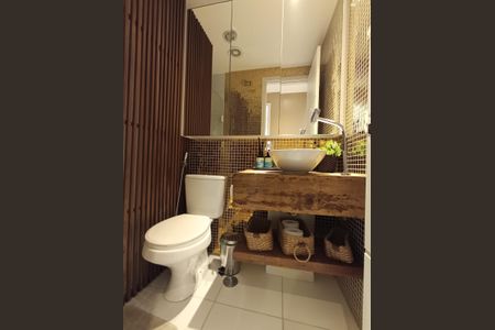 Apartamento à venda com 68m², 2 quartos e 1 vaga Apartamento à venda com 68m², 2 quartos e 1 vagaBanheiro