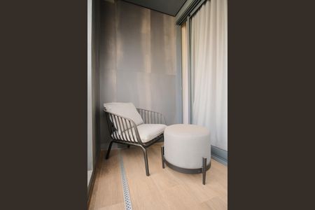 Varanda de kitnet/studio para alugar com 1 quarto, 38m² em Vila Gomes Cardim, São Paulo