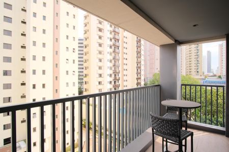 Varanda de kitnet/studio para alugar com 1 quarto, 38m² em Vila Gomes Cardim, São Paulo