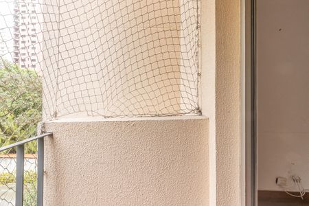 Varanda da Sala de apartamento à venda com 2 quartos, 61m² em Moema, São Paulo