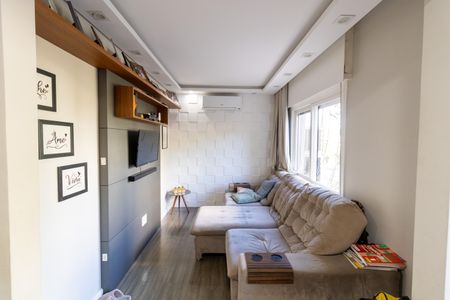 Sala de apartamento à venda com 1 quarto, 84m² em Teresópolis, Porto Alegre