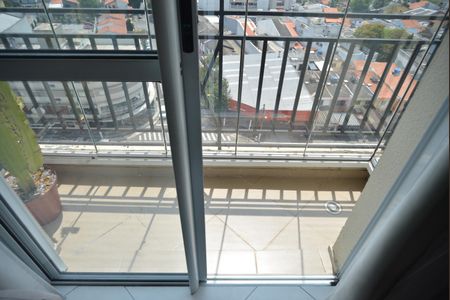 Varanda da Sala de apartamento para alugar com 2 quartos, 56m² em Vila Curuçá, Santo André