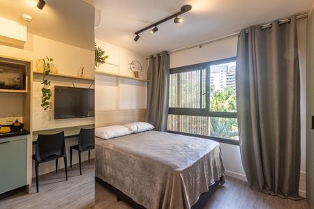 Studio  de kitnet/studio para alugar com 1 quarto, 21m² em Indianópolis, São Paulo