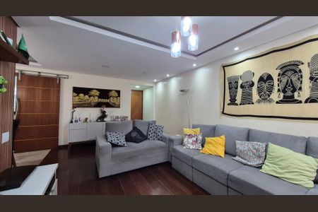 Sala de apartamento à venda com 3 quartos, 106m² em Parque das Nações, Santo André