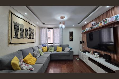 Sala de apartamento à venda com 3 quartos, 106m² em Parque das Nações, Santo André