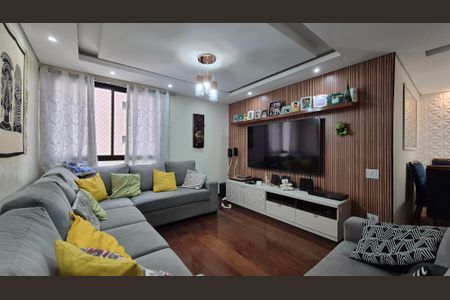 Sala de apartamento à venda com 3 quartos, 106m² em Parque das Nações, Santo André