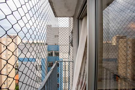 Varanda da Sala de apartamento para alugar com 2 quartos, 49m² em Vila Santa Luzia, Diadema