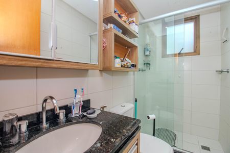 Apartamento à venda com 85m², 2 quartos e 2 vagasBanheiro da Suíte