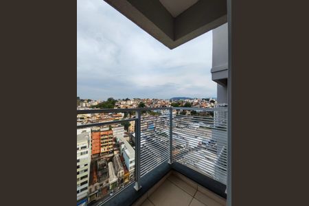 Varanda da Sala de apartamento para alugar com 1 quarto, 45m² em Santo Cristo, Rio de Janeiro