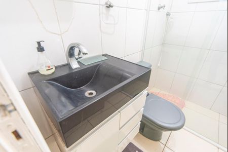 Casa à venda com 165m², 3 quartos e 2 vagas Casa à venda com 165m², 3 quartos e 2 vagasBanheiro do Espaço Gourmet