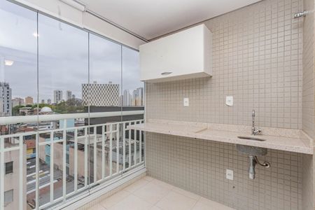 Varanda de apartamento para alugar com 1 quarto, 43m² em Aclimação, São Paulo
