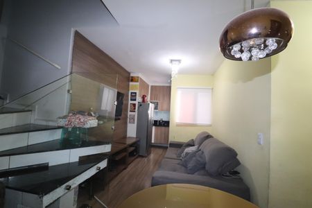 Sala de apartamento à venda com 2 quartos, 100m² em Jardim Utinga, Santo André
