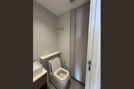 Lavabo de apartamento para alugar com 1 quarto, 51m² em Higienópolis, São Paulo