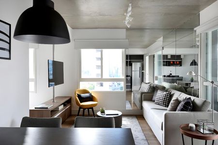 Studio de apartamento para alugar com 1 quarto, 63m² em Cidade Monções, São Paulo