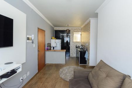 Sala de apartamento à venda com 2 quartos, 50m² em Inconfidentes, Contagem