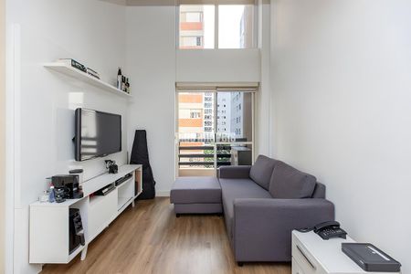 Sala de apartamento para alugar com 1 quarto, 44m² em Vila Uberabinha, São Paulo