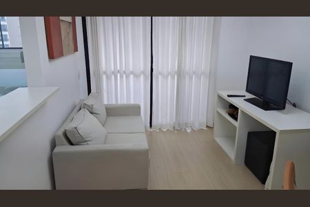Sala de apartamento para alugar com 1 quarto, 40m² em Vila Nova Conceição, São Paulo