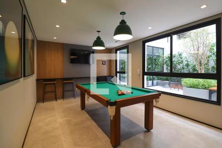 Studio à venda com 35m², 1 quarto e sem vaga Studio à venda com 35m², 1 quarto e sem vagaÁrea comum - Salão de jogos