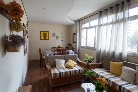 Sala de apartamento à venda com 4 quartos, 120m² em Serra, Belo Horizonte